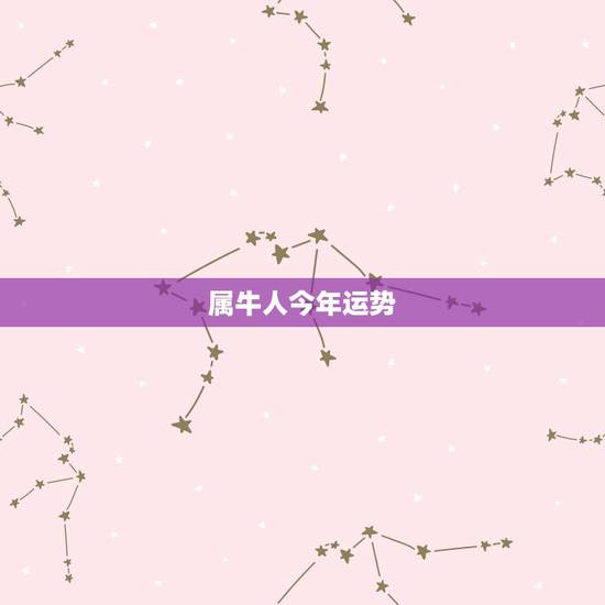 属牛人今年运势，2022 属牛人财运整年运丁势