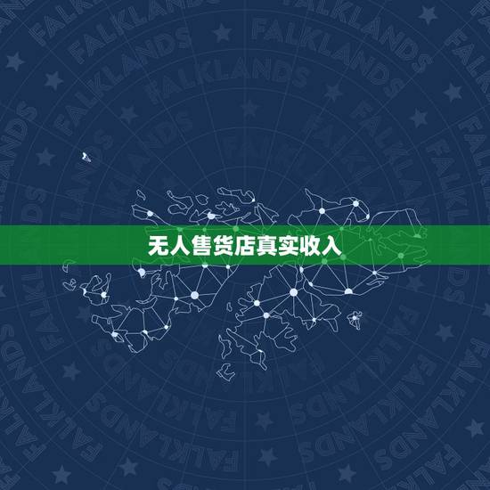 无人售货店真实收入，开成人用品无人售货自助店赚钱吗？