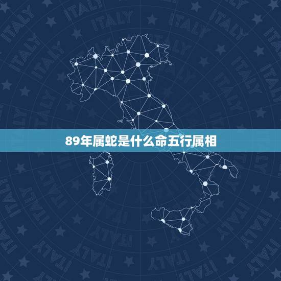 89年属蛇是什么命五行属相,属蛇1989年五行是什么 89年属蛇是什么命五行属相,属蛇1989年五行是什么