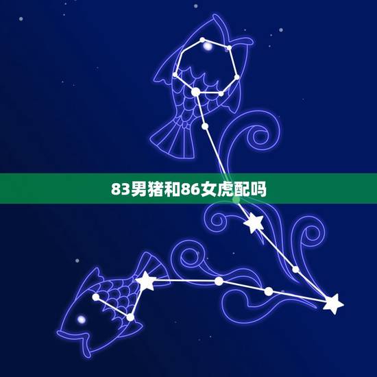 83男猪和86女虎配吗,男猪1983女虎1986相处 83男猪和86女虎配吗,男猪1983女虎1986相处
