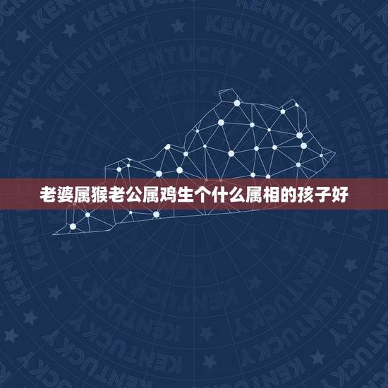 老婆属猴老公属鸡生个什么属相的孩子好，属鸡和属猴的生什么好