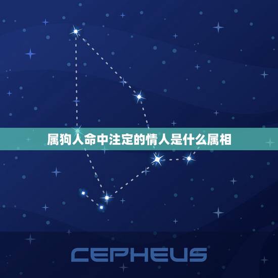 属狗人命中注定的情人是什么属相，属狗的人和什么属相相配最好