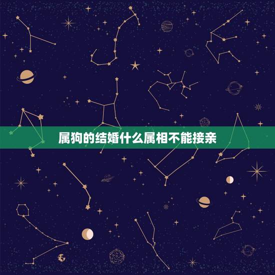 属狗的结婚什么属相不能接亲,结婚,接亲时避讳什么属相 属狗的结婚什么属相不能接亲,结婚,接亲时避讳什么属相