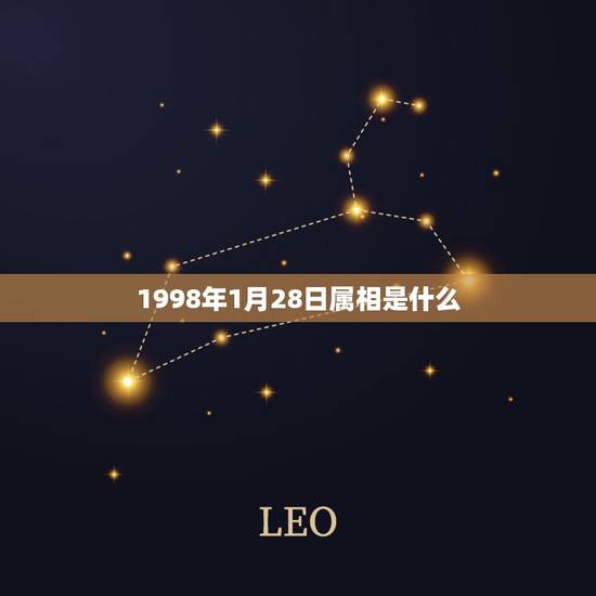 1998年1月28日属相是什么，1998年1月28日是属虎还是属牛？