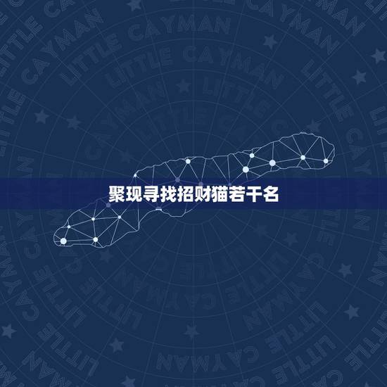 聚现寻找招财猫若干名，用别人用过的招财猫好吗