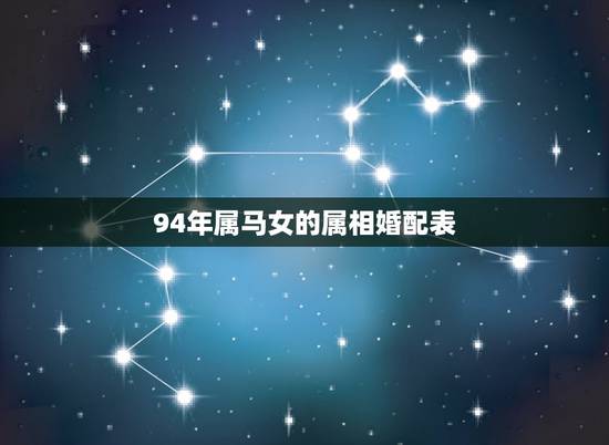 94年属马女的属相婚配表,属马的和什么属相最配 属马的属相婚配表? 94年属马女的属相婚配表,属马的和什么属相最配 属马的属相婚配表?
