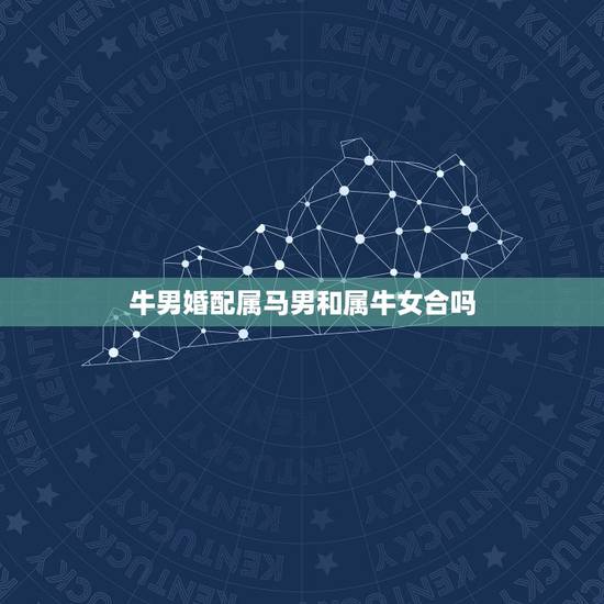 牛男婚配属马男和属牛女合吗，属马和属牛的可以在一起么？