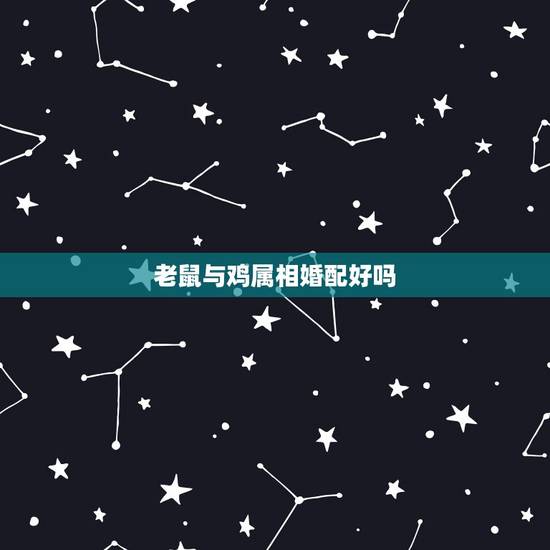 老鼠与鸡属相婚配好吗,属鸡和属鼠的合的来吗? 老鼠与鸡属相婚配好吗,属鸡和属鼠的合的来吗?