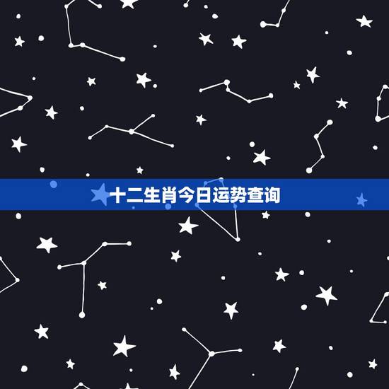 十二生肖今日运势查询，十二生肖今日运势每日运程
