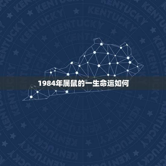 1984年属鼠的一生命运如何，84年属鼠的人什么时候运势最好
