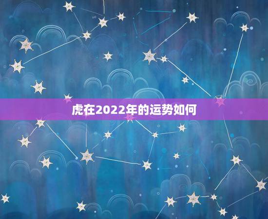 虎在2022年的运势如何,2022 年老虎的运势如何 虎在2022年的运势如何,2022 年老虎的运势如何