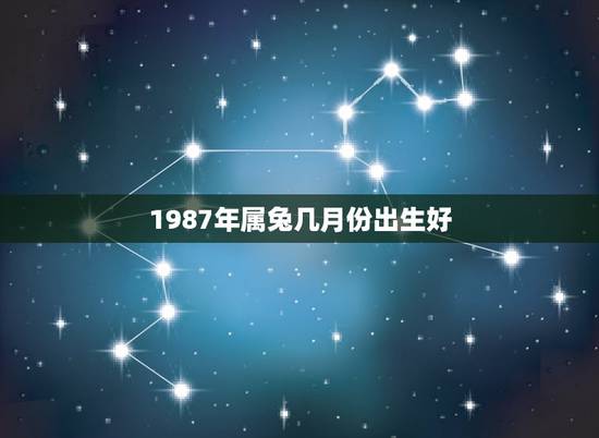 1987年属兔几月份出生好,1988年属龙几月出生好 1987年属兔几月份出生好,1988年属龙几月出生好