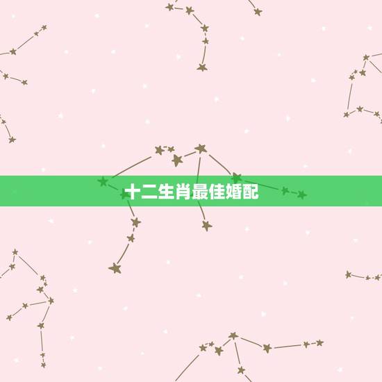 十二生肖最佳婚配,十二生肖男女最佳配对 十二生肖最佳婚配,十二生肖男女最佳配对