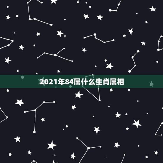 2021年84属什么生肖属相，2021年2月8日属什么生肖属相