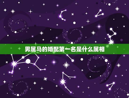 男属马的婚配第一名是什么属相,属马的男士与什么属相相配 男属马的婚配第一名是什么属相,属马的男士与什么属相相配