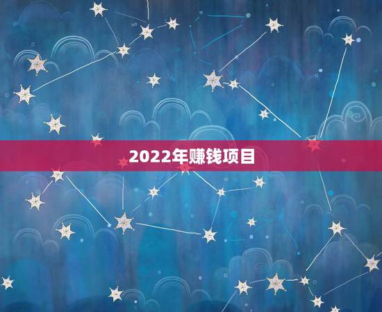 2022年赚钱项目，50个冷门暴利行业