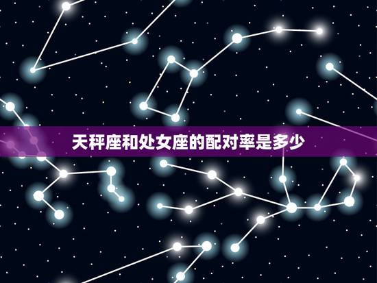 天秤座和处女座的配对率是多少,处女座与天平座的配率有多少 天秤座和处女座的配对率是多少,处女座与天平座的配率有多少