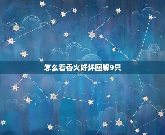 怎么看香火好坏图解9只,九根香烧香图解 怎么看香火好坏图解9只,九根香烧香图解