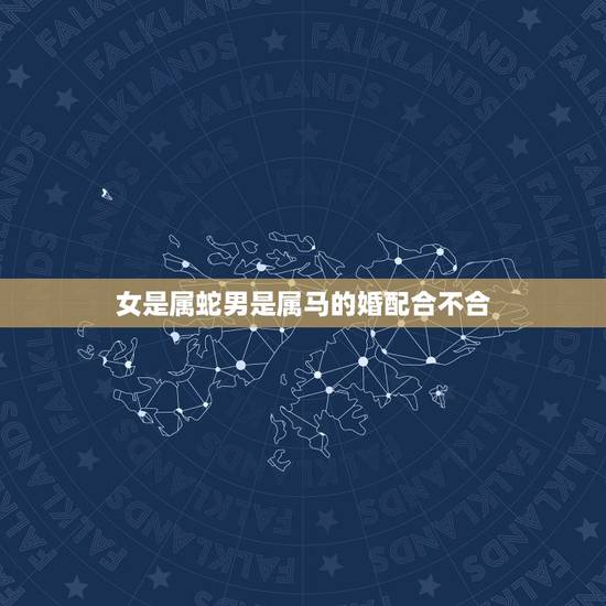 女是属蛇男是属马的婚配合不合，男属马与女属蛇婚配好吗