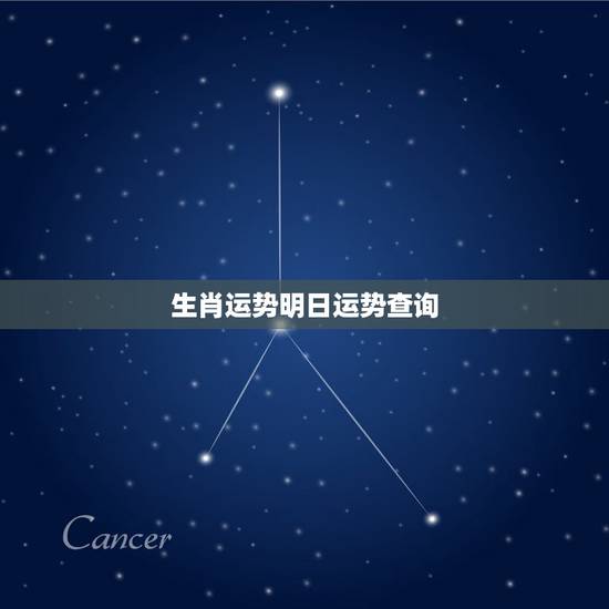 生肖运势明日运势查询，生肖运势准吗？
