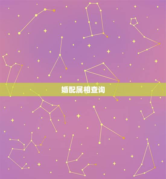 婚配属相查询，生肖配对查询表 属相？