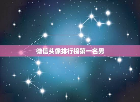 微信头像排行榜第一名男,男生微信头像选狗是什么 微信头像排行榜第一名男,男生微信头像选狗是什么