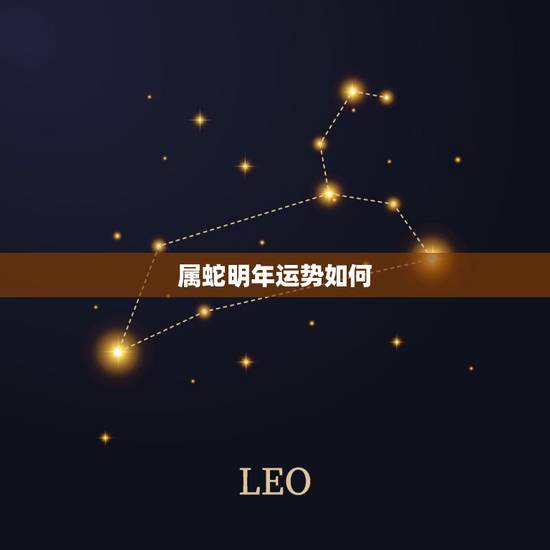 属蛇明年运势如何，牛年属蛇人的运势如何