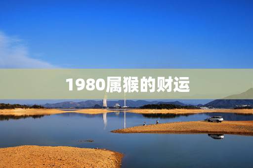 1980属猴的财运,80生肖猴一生财运 1980属猴的财运,80生肖猴一生财运