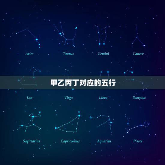 甲乙丙丁对应的五行,天干地支分别对应五行什 甲乙丙丁对应的五行,天干地支分别对应五行什