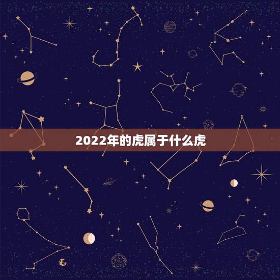 2022年的虎属于什么虎,2022为什么叫虎百年 2022年的虎属于什么虎,2022为什么叫虎百年