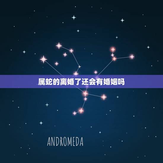 属蛇的离婚了还会有婚姻吗，我今年38岁了属蛇的今年离婚了，离婚后的婚姻