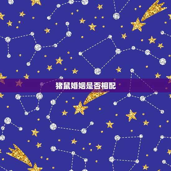 猪鼠婚姻是否相配,男属猪女属鼠婚姻咋样 猪鼠婚姻是否相配,男属猪女属鼠婚姻咋样