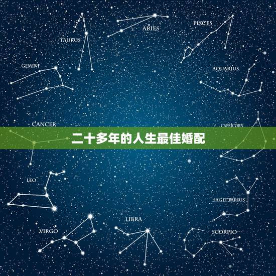 二十多年的人生最佳婚配，你一生最佳婚配如何？