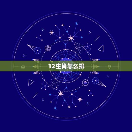 12生肖怎么排,12生肖排名 12生肖怎么排,12生肖排名