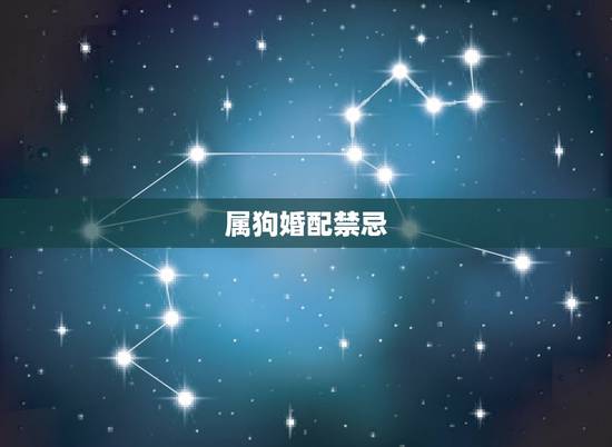 属狗婚配禁忌，属相属狗的婚配什么属相最好