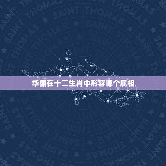 华丽在十二生肖中形容哪个属相，锦衣夜行，在十二生肖中形容的是哪个生肖？