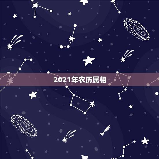 2021年农历属相，今年属相2021属相