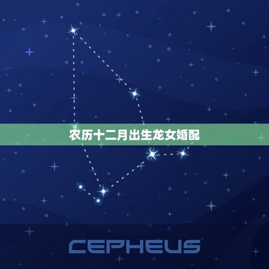 农历十二月出生龙女婚配，我属龙是农历十二月的配什么属相最好