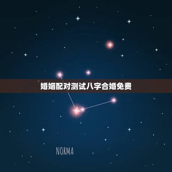 婚姻配对测试八字合婚免费，免费合婚姻八字