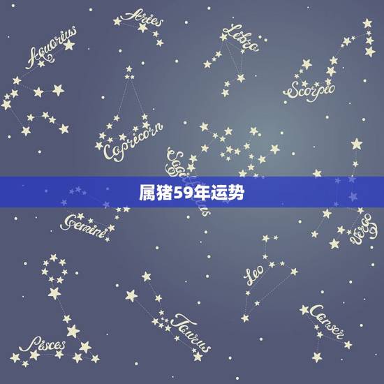 属猪59年运势,2022年属猪运势完整版 属猪59年运势,2022年属猪运势完整版