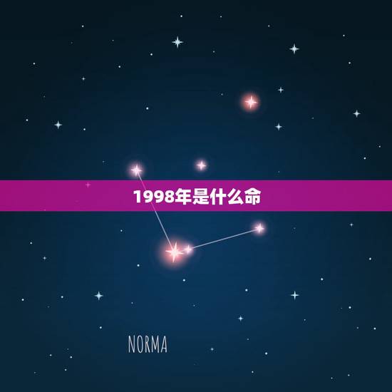 1998年是什么命
