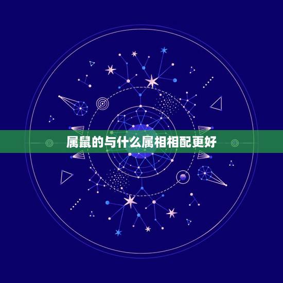 属鼠的与什么属相相配更好，生肖鼠的婚配属相