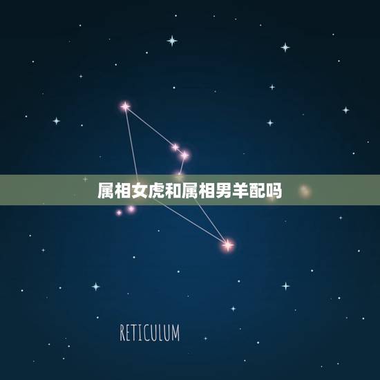 属相女虎和属相男羊配吗，属虎和属羊能婚配吗