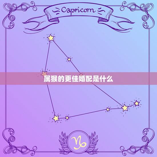 属猴的更佳婚配是什么，属猴更佳婚配前十名属相