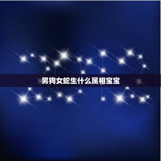 男狗女蛇生什么属相宝宝，老公属狗老婆属蛇请问生什么属相的宝宝适合？