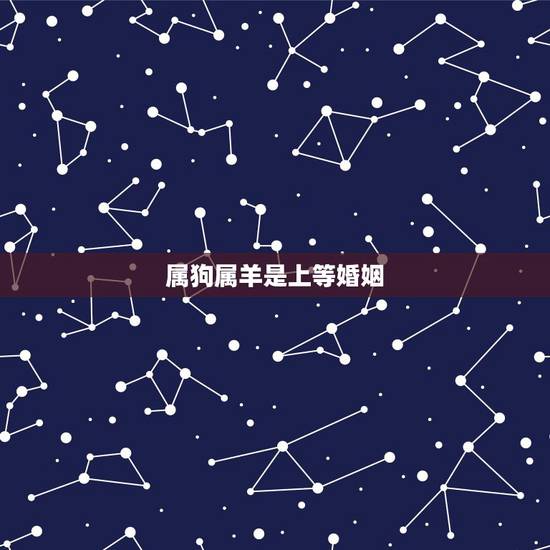 属狗属羊是上等婚姻,属羊的和属狗的婚姻怎么样 属狗属羊是上等婚姻,属羊的和属狗的婚姻怎么样