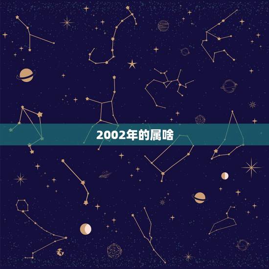 2002年的属啥,2002年属什么生肖配对 2002年的属啥,2002年属什么生肖配对