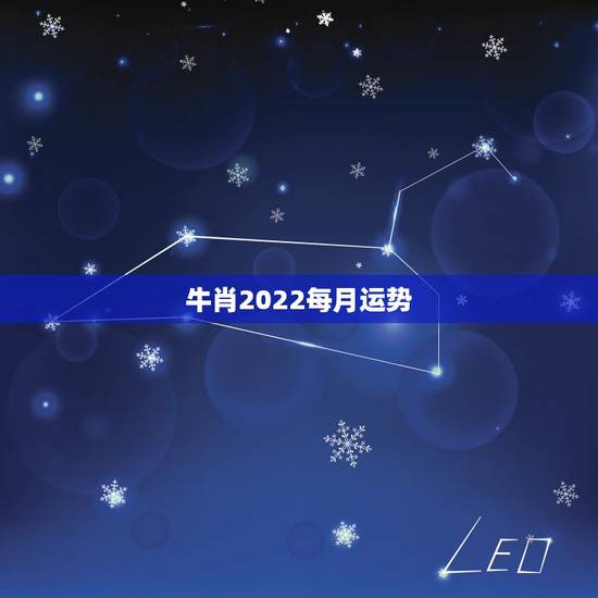 牛肖2022每月运势，十二生肖2021年运势及运程每月运程