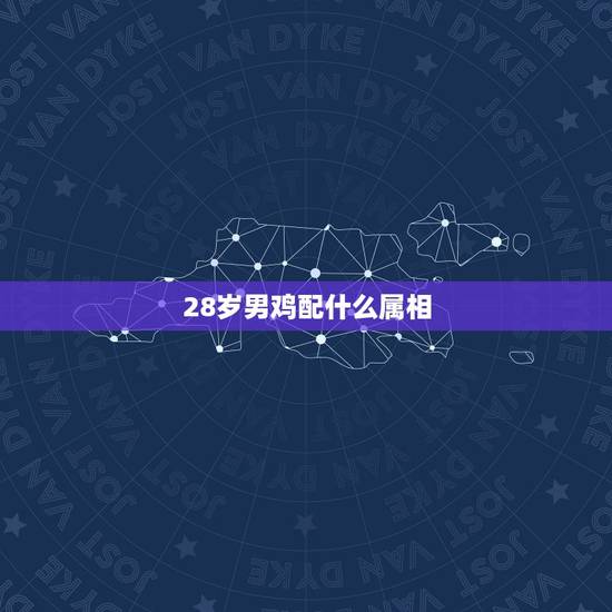 28岁男鸡配什么属相，男属鸡的与属什么相配好