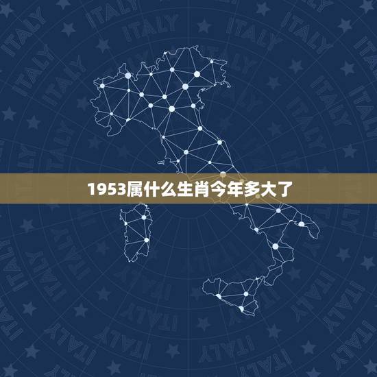 1953属什么生肖今年多大了，貔貅适合什么生肖